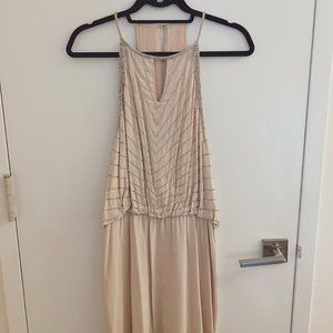 SAYLOR  - Pink Sequined Mini Dress